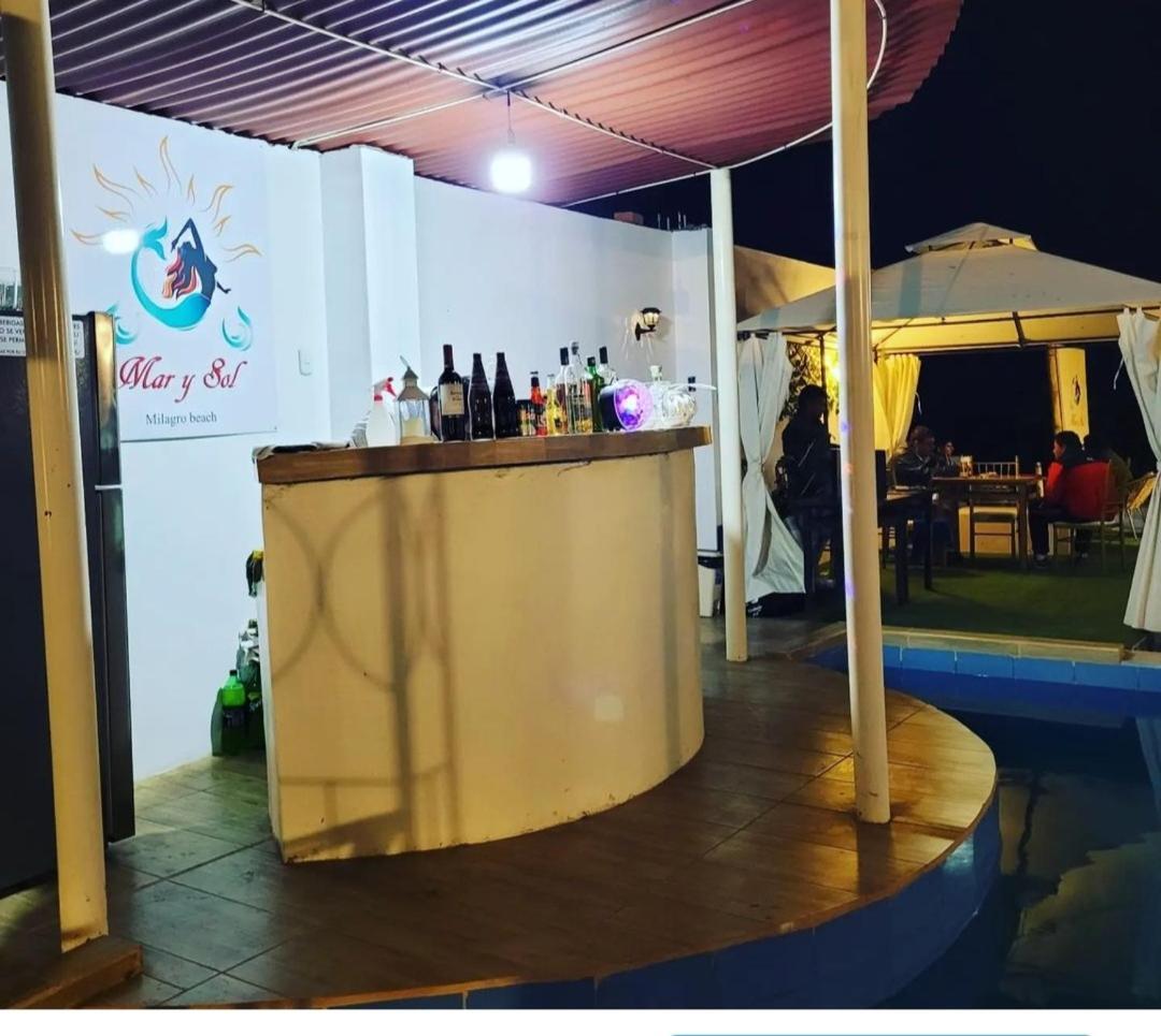 Hotel Mar Y Sol Playa El Milagro Paijan ภายนอก รูปภาพ